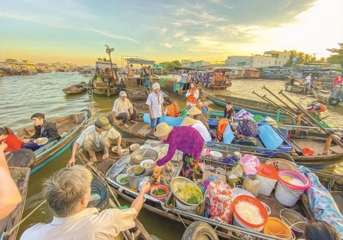 TOUR CHỢ NỔI CÁI RĂNG  1 NGÀY