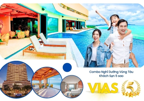 COMBO NGHĨ DƯỠNG KHÁCH SẠN 5 SAO VIASHOTEL VŨNG TÀU