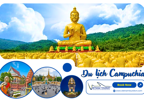 TOUR CAMPUCHIA - VƯỜN CHÙA PUKIRI 2N1Đ