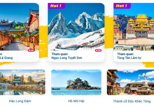 TOUR CÔN MINH – ĐẠI LÝ – LỆ GIANG - SHANGRILA -NÚI TUYẾT NGỌC LONG 6 NGÀY 6 ĐÊM
