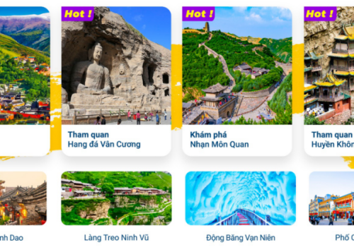 TOUR SƠN TÂY - NGŨ ĐÀI SƠN - HUYỀN KHÔNG TỰ - NHẠN MÔN QUAN 7 NGÀY 7 ĐÊM