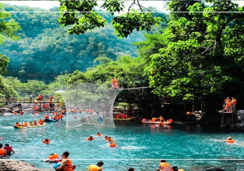 TOUR ĐỘNG THIÊN ĐƯỜNG - SUỐI MỌOC 1 NGÀY