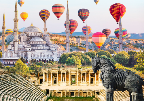 TOUR THỔ NHĨ KỲ: ISTANBUL – CAPPADOCIA – KONYA – PAMUKKALE – EPHESUS – KUSADASI – TROY – CANAKKALE