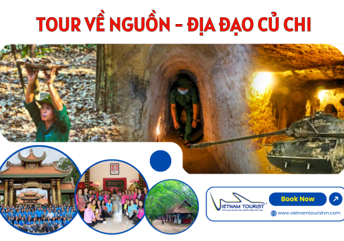 TOUR ĐỊA ĐẠO CỦ CHI 1 NGÀY